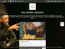 Tablet Screenshot of contes-calumet.com